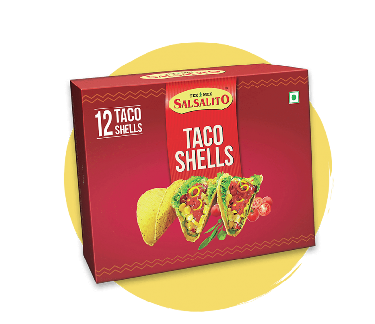Salsalito Taco Shells, 12 taco shells Vedant Food Solutions